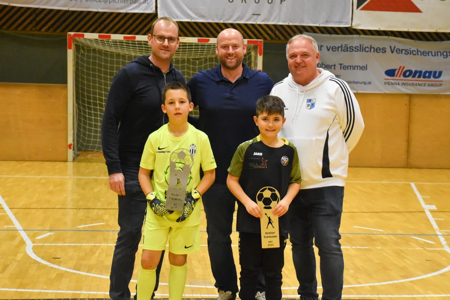 Beste Tormänner: Tobias Rauber (SV Straß) und Leon Wabnigg (NZ Sulmtal/Bad Schwanberg)