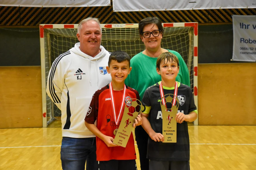Torschützenkönige: Adin Ljubijankic (SC Kalsdorf) und Daniel Sumann (SV SW Raaba-Grambach)