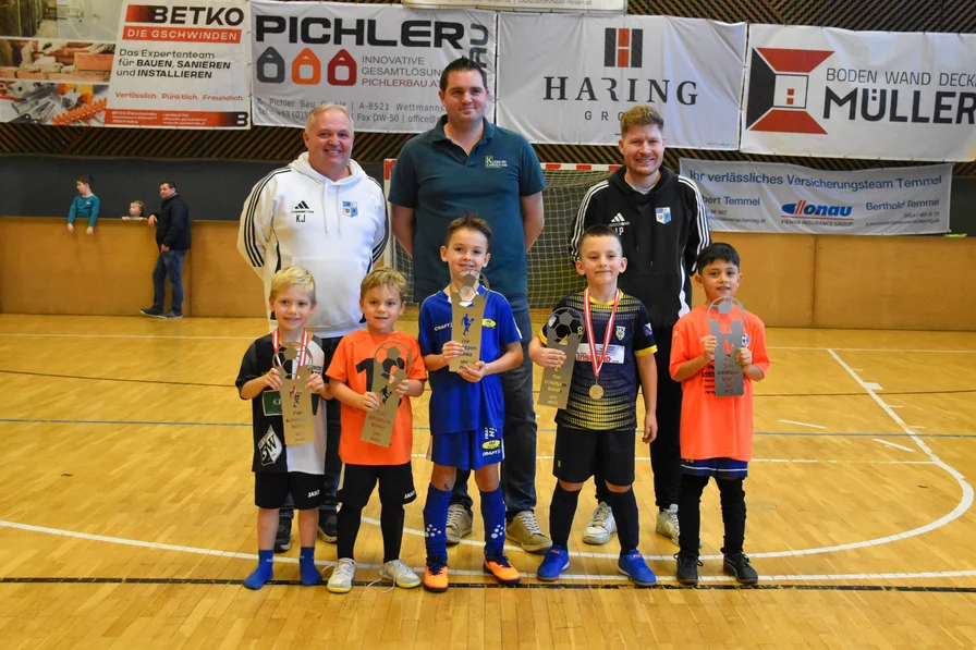 Torschützenkönige: Jan Bogolli (JAZ West DSC), Miro Blazcvic (JAZ GU Süd), Jakob Patschok (SG Wettmannstätten), Lukas Flecker (SV SW Lieboch), Jan Hasan (SV Gralla)