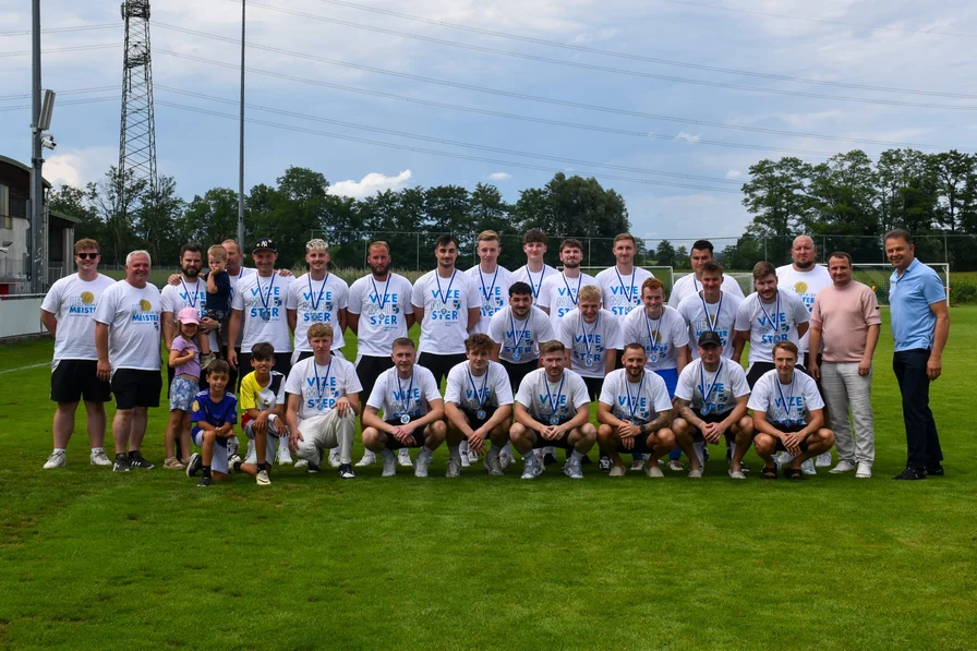 Ehrung KM: Vizemeister und Aufstieg in die Unterliga West